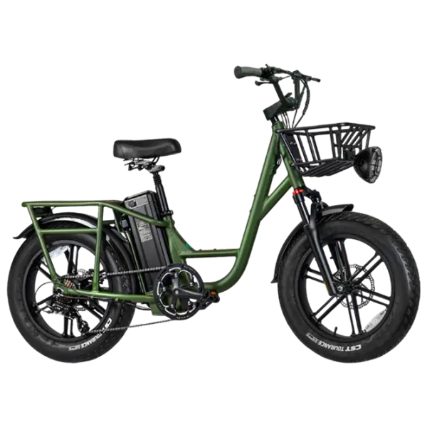 Bicicletă electrică FIIDO T1 Pro 20" Green photo 1