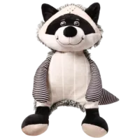 Мягкая игрушка BabyOno Racoon Rocky 745 0+/ Черный