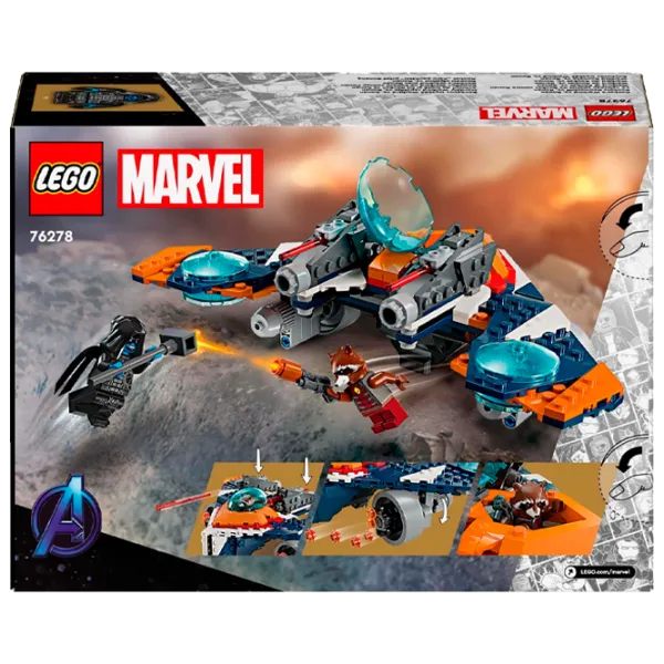 Constructor LEGO Rocket's Warbird vs. Ronan Transport/ Multicolor photo 1 Constructor LEGO Rocket's Warbird vs. Ronan Transport/ Multicolor photo 1