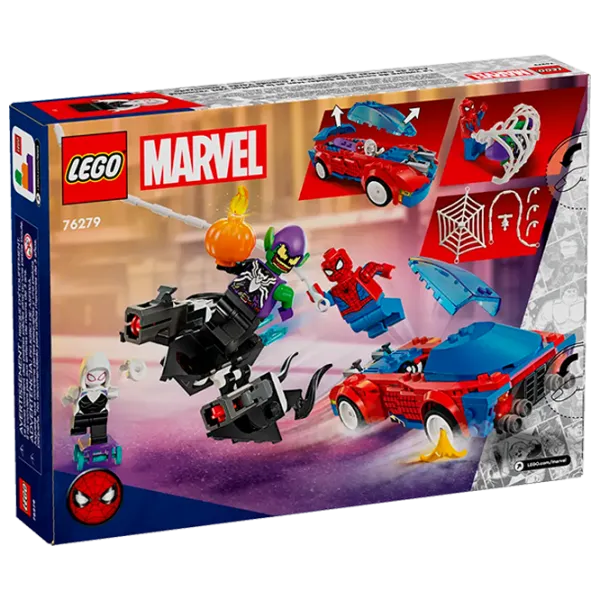 Конструктор LEGO Spider-Man Race Car & Venom Green Goblin Фигуры/ Разноцветный photo 1 Конструктор LEGO Spider-Man Race Car & Venom Green Goblin Фигуры/ Разноцветный photo 1