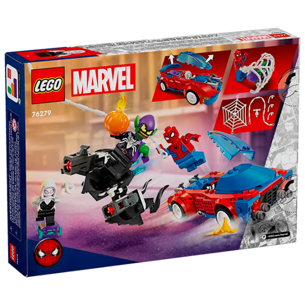 Конструктор LEGO Spider-Man Race Car & Venom Green Goblin Фигуры/ Разноцветный photo 1 Конструктор LEGO Spider-Man Race Car & Venom Green Goblin Фигуры/ Разноцветный photo 1