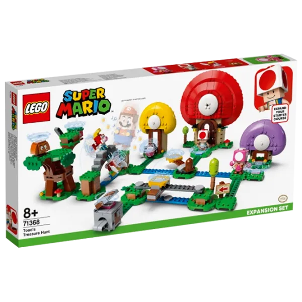 Constructor LEGO Toad’s Treasure Hunt Clasic/ Multicolor photo 1 Constructor LEGO Toad’s Treasure Hunt Clasic/ Multicolor photo 1