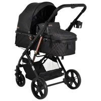 Детская коляска Moni Rafaello 00-00770928/ Черный