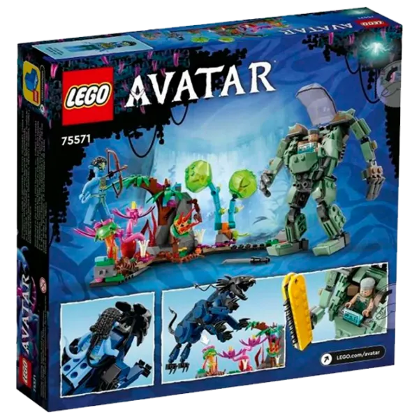 Constructor LEGO Neytiri & Thanator vs. AMP Suit Quaritch Figuri/ Multicolor photo 1