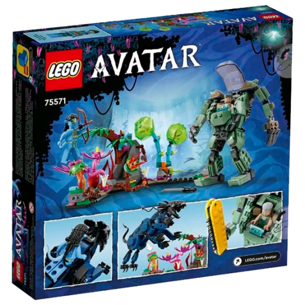 Constructor LEGO Neytiri & Thanator vs. AMP Suit Quaritch Figuri/ Multicolor photo 1