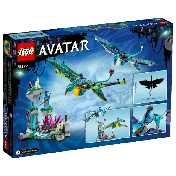 Constructor LEGO Jake & Neytiri’s First Banshee Flight Scenă din film/ Multicolor photo 1