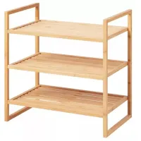 Стеллаж для обуви Ikea Ragrund 50см x 50см x 30см cm/ Бамбук/ Brown