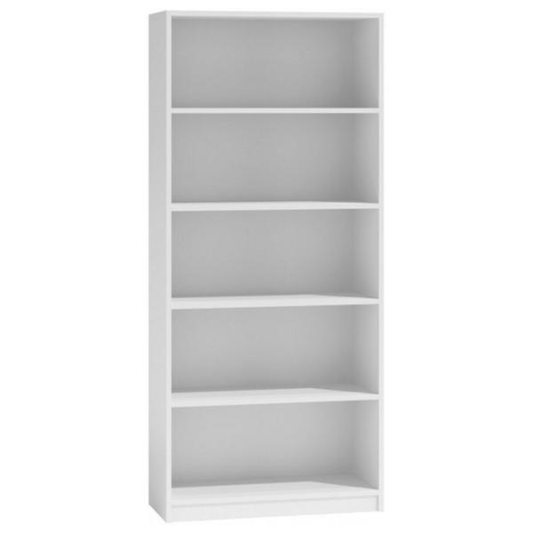 Etajeră TopEshop R-80 182 x 80 x 30 cm/ PAL/ White photo 1 Etajeră TopEshop R-80 182 x 80 x 30 cm/ PAL/ White photo 1