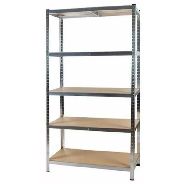 Стеллаж Procart R22010045 220см x 100см x 45см cm/ МДФ/ Серый photo 1