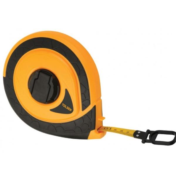 Рулетка Tolsen 35017 20 м/ Желтый photo 1 Рулетка Tolsen 35017 20 м/ Желтый photo 1