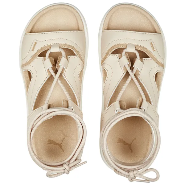 Șlapi pentru femei Puma Mayze Sandal Laces Wns Granola 35.5/ Frosted Ivory photo 1