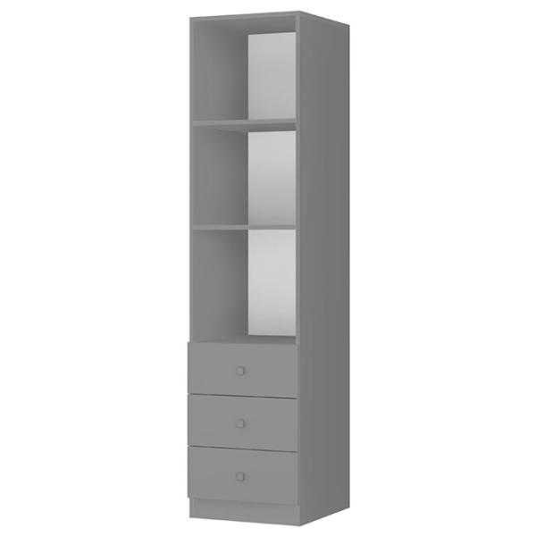 Стеллаж Polini Kids Simple 190см x 45см x 50см cm/ ЛДСП/ Серый photo 1