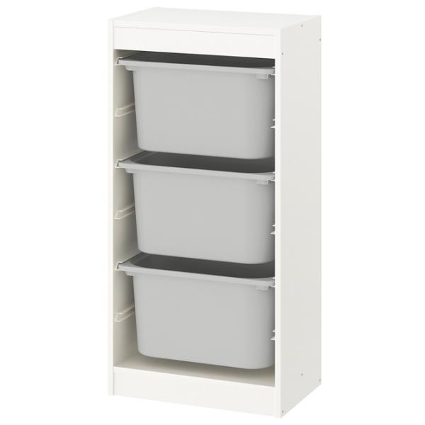 Стеллаж Ikea Trofast 94см x 30см x 46см cm/ ЛДСП/ White photo 1 Стеллаж Ikea Trofast 94см x 30см x 46см cm/ ЛДСП/ White photo 1