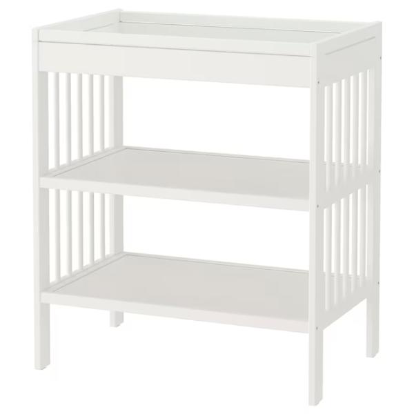 Пеленальный столик Ikea Gulliver  Унисекс / 0+ / Белый photo 1