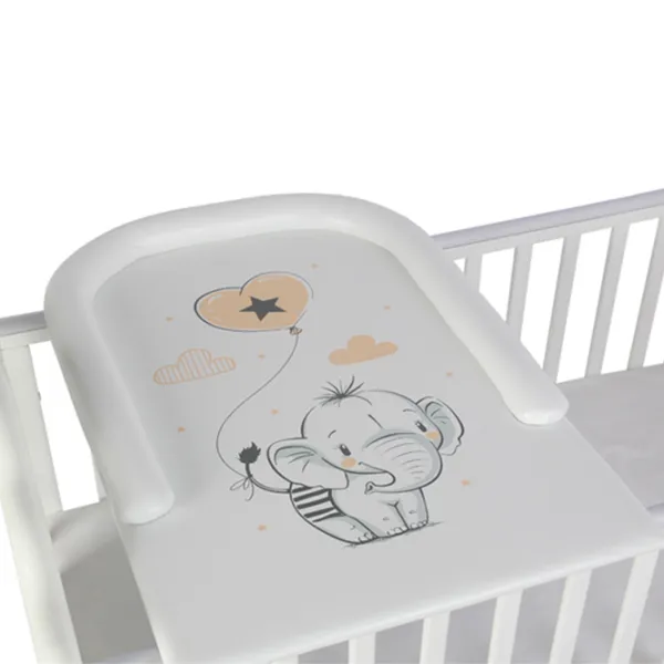 Пеленальный матрасик Polini Kids 2449  Унисекс / 0+ / Белый photo 1