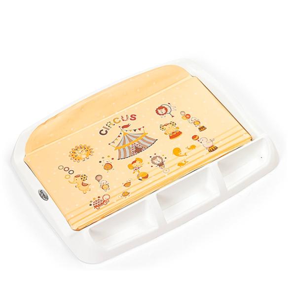Пеленальный матрасик Brevi Tablet Унисекс/ 0+/ Желтый photo 1