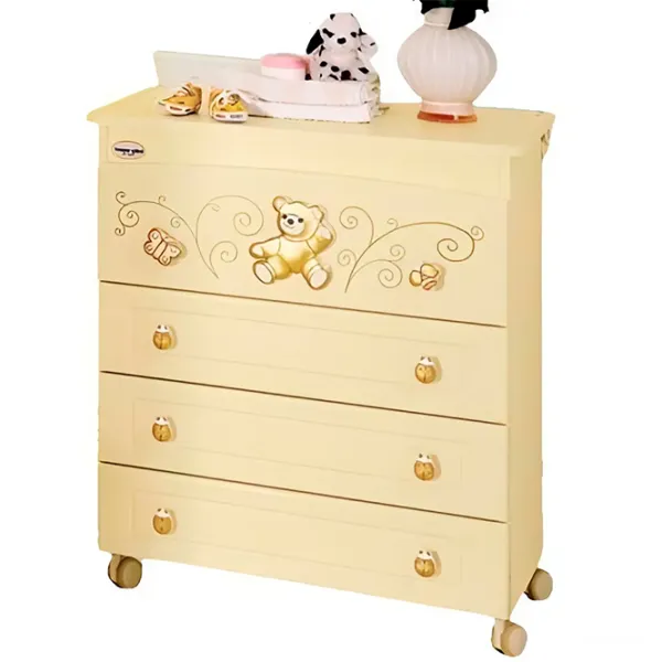 Пеленальный столик Baby Expert 1BF Perla 3001 Унисекс/ 0+/ Бежевый photo 1