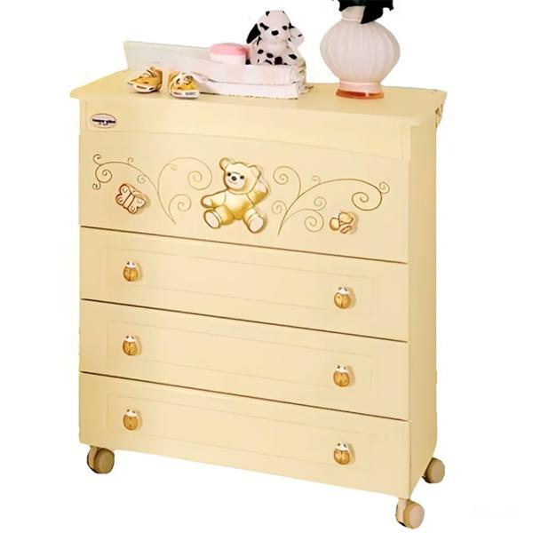 Пеленальный столик Baby Expert 1BF Perla 3001 Унисекс/ 0+/ Бежевый photo 1