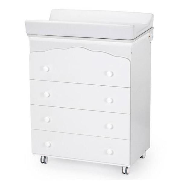 Пеленальный столик Italbaby Dream Унисекс/ 0+/ Белый photo 1 Пеленальный столик Italbaby Dream Унисекс/ 0+/ Белый photo 1