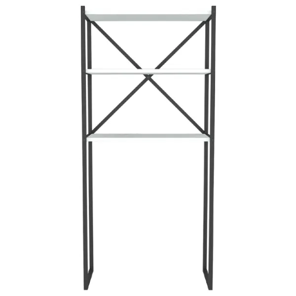 Стеллаж Fabulous 5639905 160см x 66см x 34см cm/ Металл/ Black photo 1 Стеллаж Fabulous 5639905 160см x 66см x 34см cm/ Металл/ Black photo 1