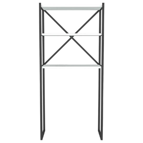 Стеллаж Fabulous 5639905 160см x 66см x 34см cm/ Металл/ Black photo 1 Стеллаж Fabulous 5639905 160см x 66см x 34см cm/ Металл/ Black photo 1