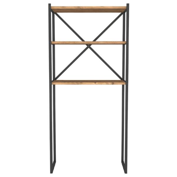 Стеллаж Fabulous 5639937 160см x 66см x 34см cm/ Металл/ Black photo 1 Стеллаж Fabulous 5639937 160см x 66см x 34см cm/ Металл/ Black photo 1