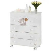 Masă de înfăşat Baby Expert Meravigla Unisex/ 0+/ White