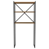 Стеллаж Fabulous 5663486 160см x 66см x 34см cm/ Металл/ Black