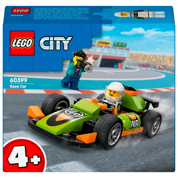 Constructor LEGO Green Race Car Figuri/ Multicolor photo 1