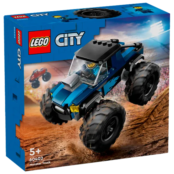 Constructor LEGO Blue Monster Truck Figuri/ Multicolor photo 1