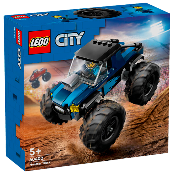 Constructor LEGO Blue Monster Truck Figuri/ Multicolor photo 1