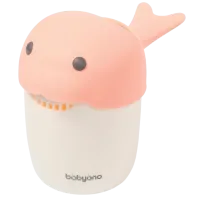 Cană pentru clatit părul BabyOno Whale de la 0 luni