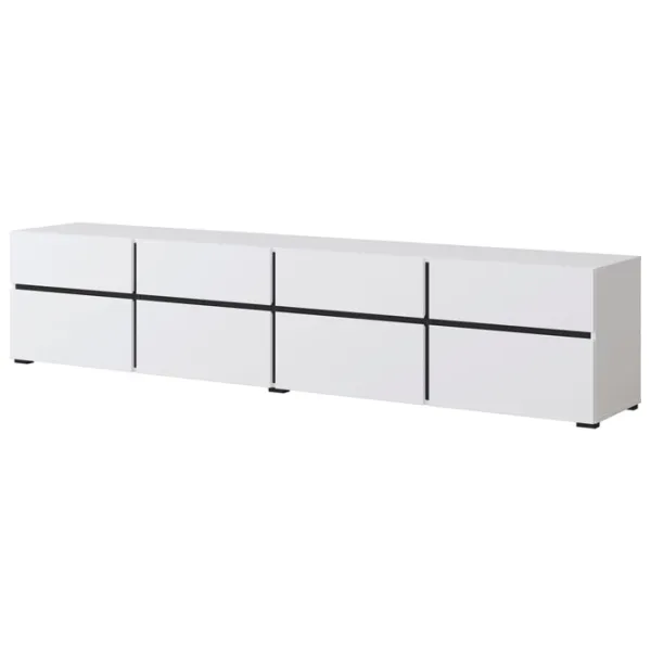 Тумба под телевизор Helvetia Cross 4D4S 48.2см x 225см x 40см/ ДСП photo 1