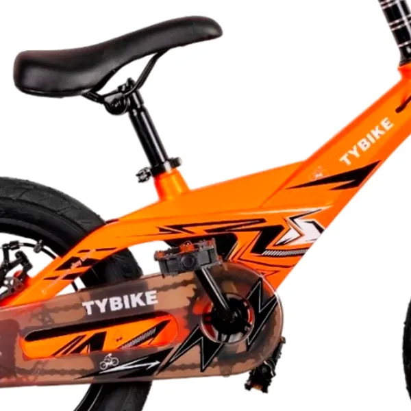 Bicicletă TyBike BK-09 16" 16" Aliaj de magneziu / Orange Black photo 7 Bicicletă TyBike BK-09 16" 16" Aliaj de magneziu / Orange Black photo 7