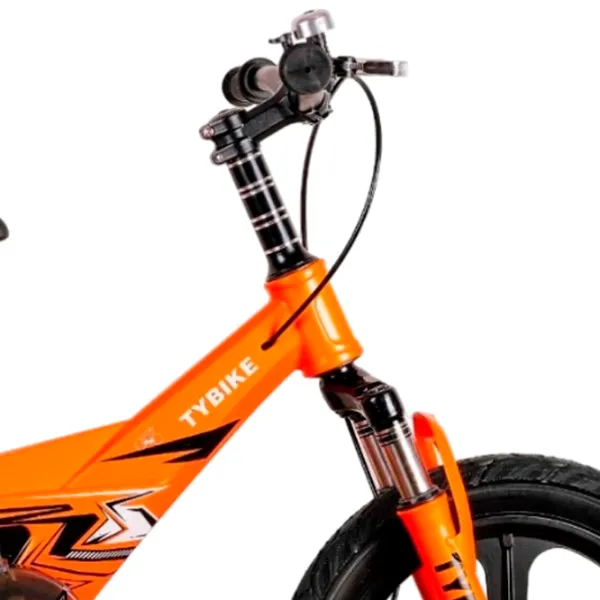 Bicicletă TyBike BK-09 16" 16" Aliaj de magneziu / Orange Black photo 8 Bicicletă TyBike BK-09 16" 16" Aliaj de magneziu / Orange Black photo 8