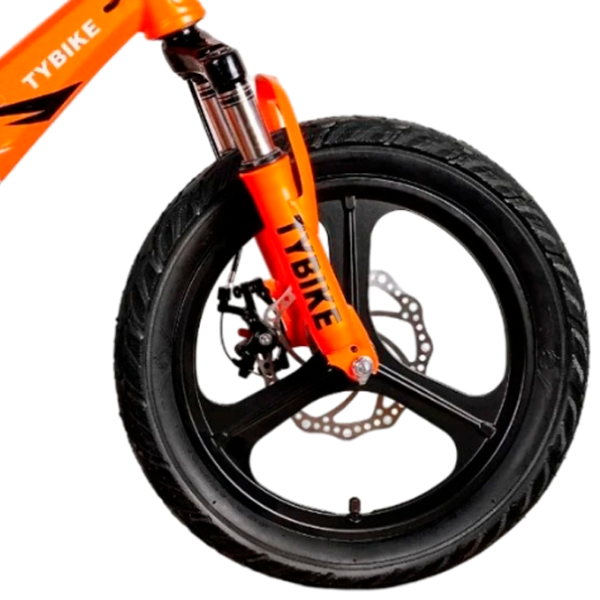 Bicicletă TyBike BK-09 16" 16" Aliaj de magneziu / Orange Black photo 9 Bicicletă TyBike BK-09 16" 16" Aliaj de magneziu / Orange Black photo 9