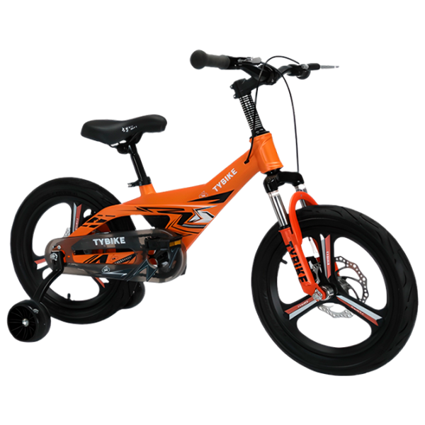 Bicicletă TyBike BK-09 14" 14" Aliaj de magneziu/ Orange Black photo 1 Bicicletă TyBike BK-09 14" 14" Aliaj de magneziu/ Orange Black photo 1