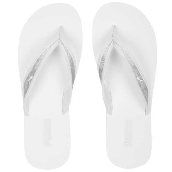 Șlapi pentru femei Puma Sandy Flip Space Metallics Matte 37/ White photo 1 Șlapi pentru femei Puma Sandy Flip Space Metallics Matte 37/ White photo 1