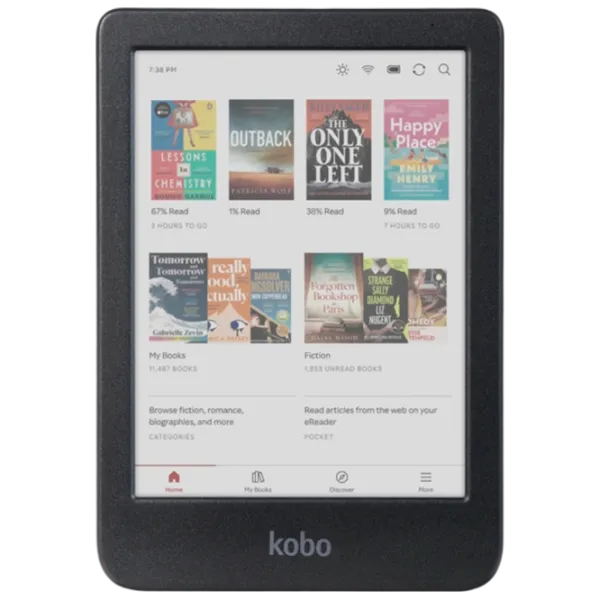 Carte electronică Kobo Clara Colour 6"/ E-Ink Kaleido 3/ 16 GB/ Black photo 1