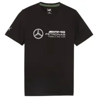 Футболка для мужчин Puma Mapf1 Ess Logo Tee 100% хлопок/ Черный