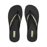 Шлепанцы для женщин Puma Sandy Flip Space Metallics Matte 37/ Черный