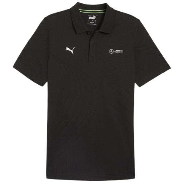 Tricou polo pentru bărbați Puma Mapf1 Jacquard Black photo 1