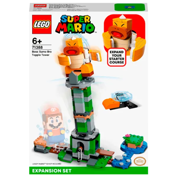 Constructor LEGO Boss Sumo Bro Topple Tower Figuri/ Multicolor photo 1