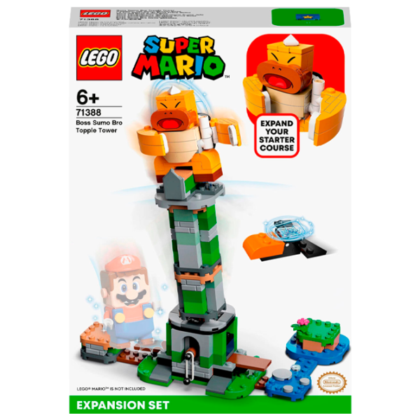 Constructor LEGO Boss Sumo Bro Topple Tower Figuri/ Multicolor photo 1