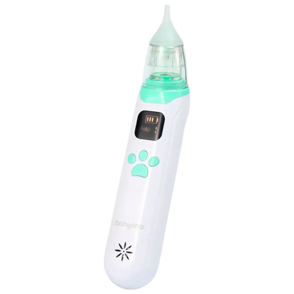 Назальный аспиратор BabyOno 1470 3450 мАч/ Белый photo 1