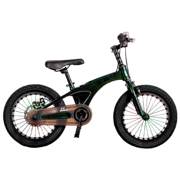 Велосипед TyBike BK-08 20" 20" Магниевый сплав/ Green Черный photo 1 Велосипед TyBike BK-08 20" 20" Магниевый сплав/ Green Черный photo 1