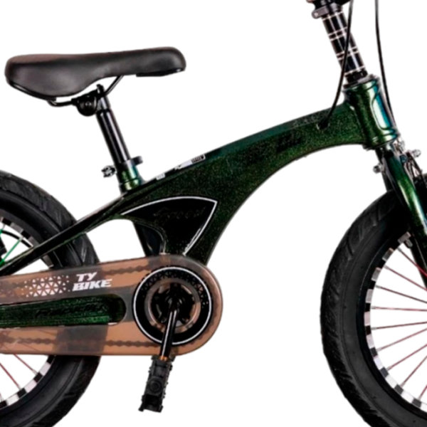Велосипед TyBike BK-08 20" 20" Магниевый сплав/ Green Черный photo 7 Велосипед TyBike BK-08 20" 20" Магниевый сплав/ Green Черный photo 7