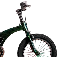Bicicletă TyBike BK-08 20" 20" Aliaj de magneziu / Green Black photo 7