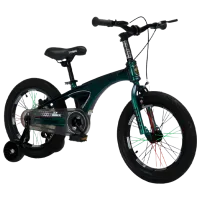 Велосипед TyBike BK-08 16" 16" Магниевый сплав/ Зелёный Черный