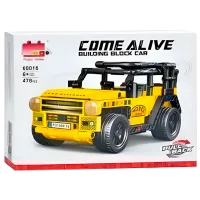 Constructor cu telecomandă Pingao Land Rover Defender Mașină/ Yellow